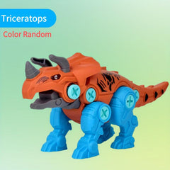 Kids Dino DIY Disassembly Assembly Toy Random Colors