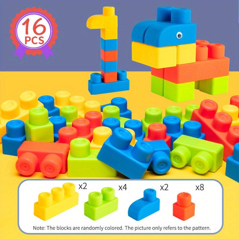 Large Particle Puzzle Block Toys for Halloween Christmas