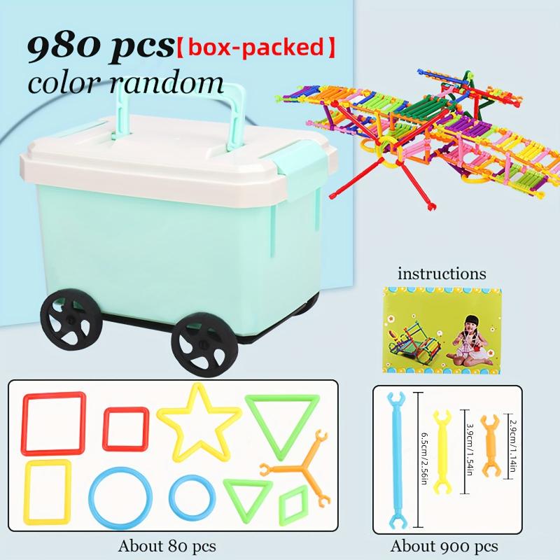 DIY Creative Intelligence Sticks Building Blocks Early Educational Magic