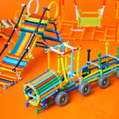 DIY Creative Intelligence Sticks Building Blocks Early Educational Magic