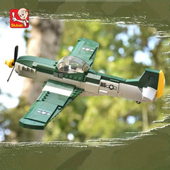 Tank & Fighter Building Blocks Educational Toy Kit Christmas Gift for Kids