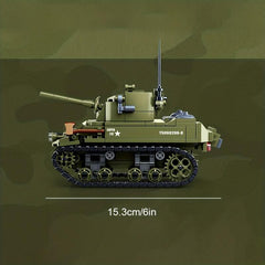 Tank & Fighter Building Blocks Educational Toy Kit Christmas Gift for Kids