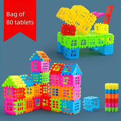 Kindergarten Snowflake Building Blocks Toy Set