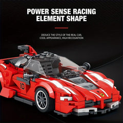 392pcs Car Building Block Racing Car Small Assembly DIY Building Block Toys