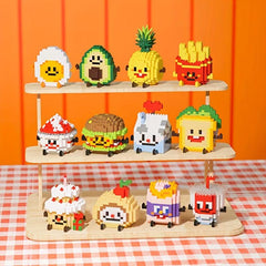 Food Series Building Block Toys - Set of 5