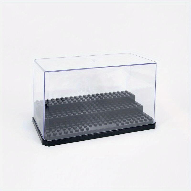 Particle Building Block Display Box with Dust Cover - Small Gift Accessories