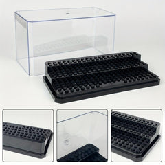 Particle Building Block Display Box with Dust Cover - Small Gift Accessories