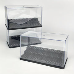 Particle Building Block Display Box with Dust Cover - Small Gift Accessories