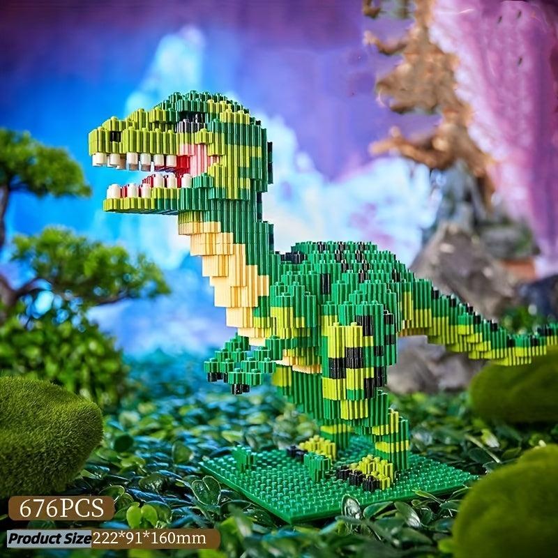 Dinosaur Building Blocks Set for Kids