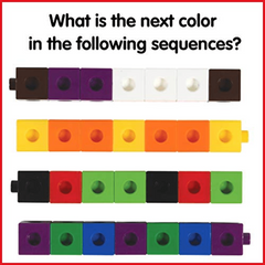 100 Linking Cubes Set: Math Manipulatives for Construction & Early Math