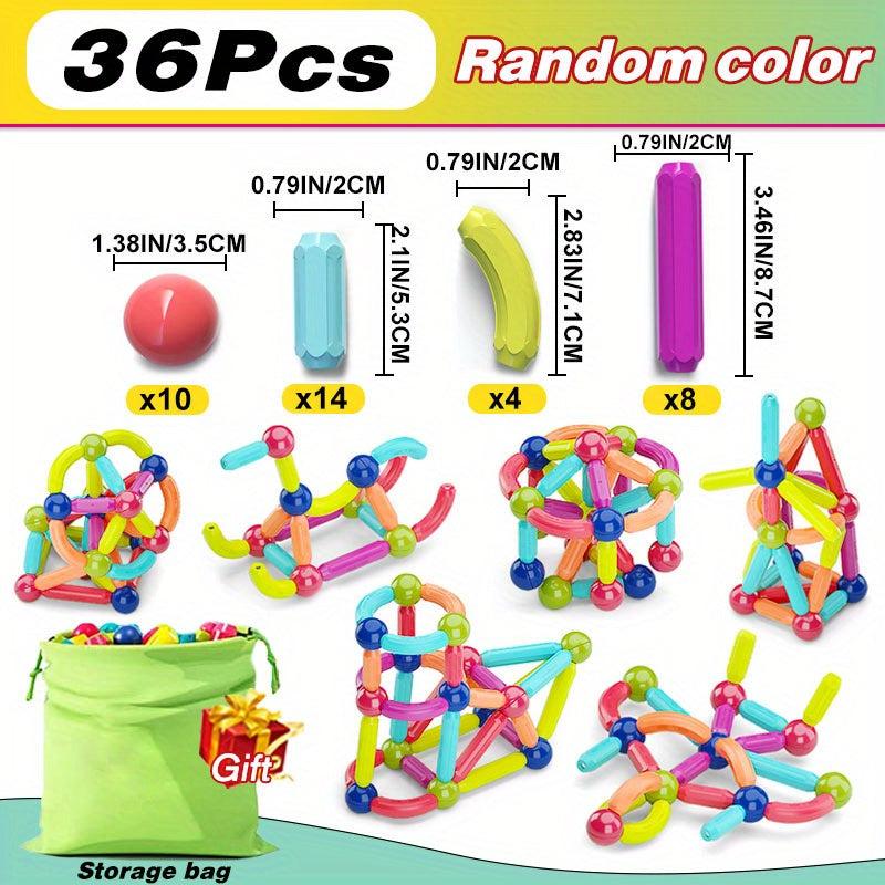 Magnetic Building Blocks Educational Toys for Kids Gift for Creative Minds