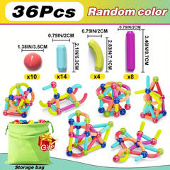 Magnetic Building Blocks Educational Toys for Kids Gift for Creative Minds
