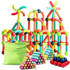 Magnetic Building Blocks Educational Toys for Kids Gift for Creative Minds