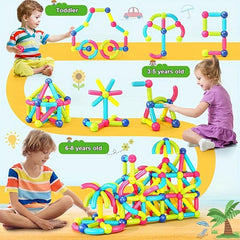 Magnetic Building Blocks Educational Toys for Kids Gift for Creative Minds