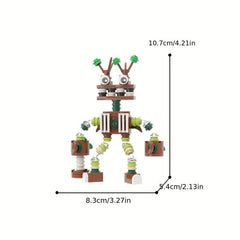 92pcs Singing Monster Building Block Action Doll Toy Set for Music Game Fans