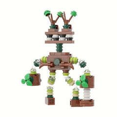 92pcs Singing Monster Building Block Action Doll Toy Set for Music Game Fans