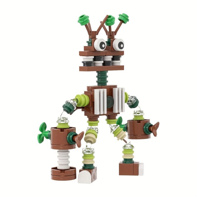 92pcs Singing Monster Building Block Action Doll Toy Set for Music Game Fans