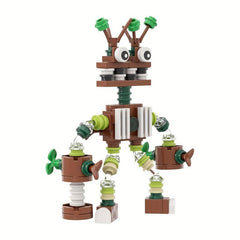 92pcs Singing Monster Building Block Action Doll Toy Set for Music Game Fans