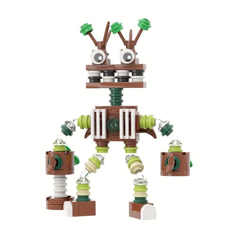 92pcs Singing Monster Building Block Action Doll Toy Set for Music Game Fans