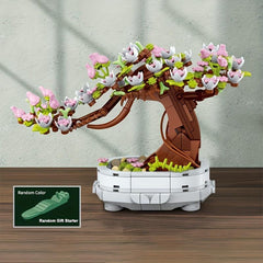 462pcs Succulent Flower Plant Building Blocks Toy