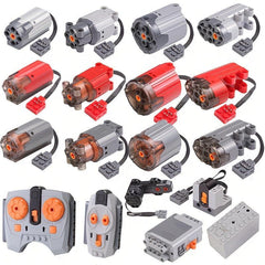 Building Block Programming Motor Remote Control Power Pack Box PF