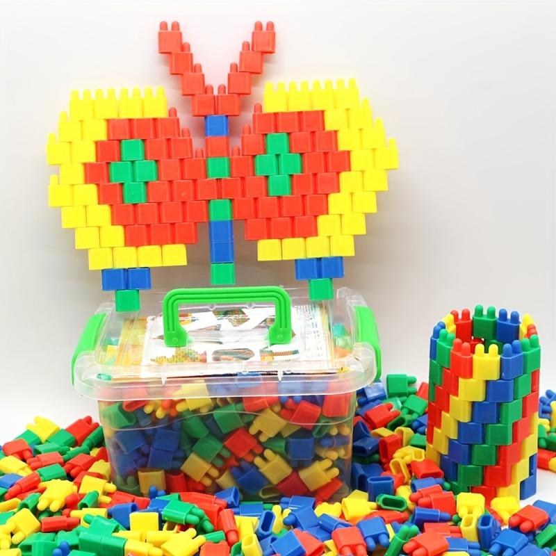 100pcs DIY Rocket Bullet Building Blocks Educational Toys For Kids