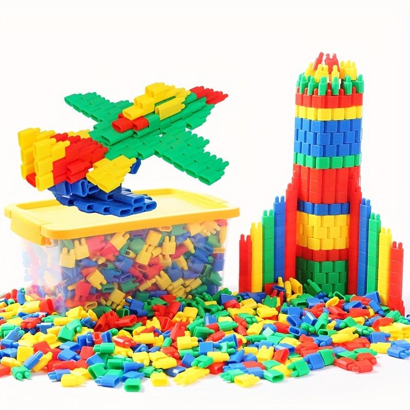 100pcs DIY Rocket Bullet Building Blocks Educational Toys For Kids