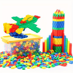100pcs DIY Rocket Bullet Building Blocks Educational Toys For Kids