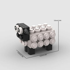 Creative Small Animal Sheep Building Blocks Toys for Kids