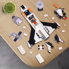 416pcs Mars Research Shuttle Toy Building Kit Space Exploration Set for 6-8