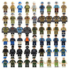 12pcs Random Splicing Toys Building Blocks Figures Assembled Educational Toys