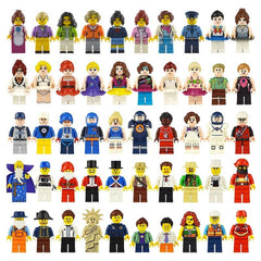 12pcs Random Splicing Toys Building Blocks Figures Assembled Educational Toys