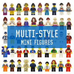12pcs Random Splicing Toys Building Blocks Figures Assembled Educational Toys
