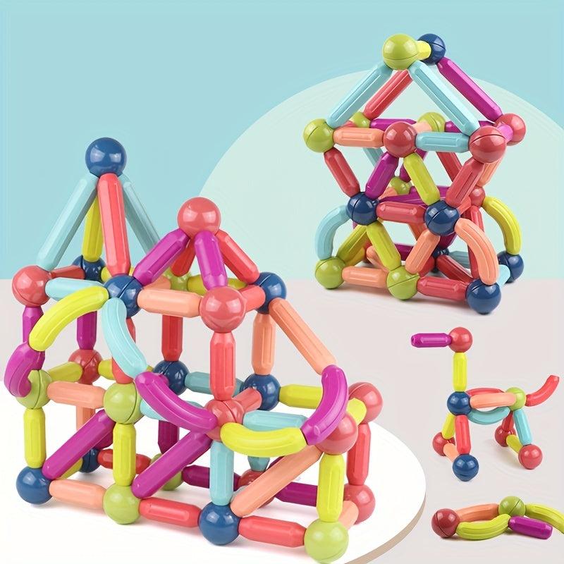 Magnetic Building Blocks Toy Construction Set for Kids