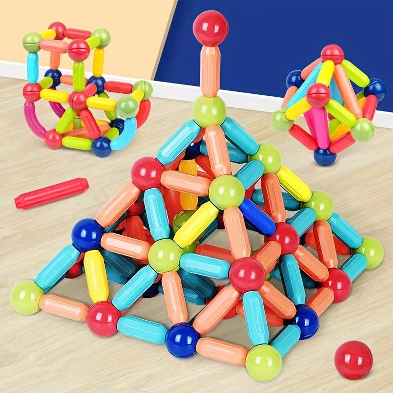 Magnetic Building Blocks Toy Construction Set for Kids