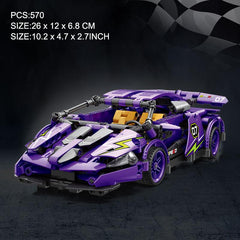 Racing Car Model Building Blocks - Technical Sports Car Toy
