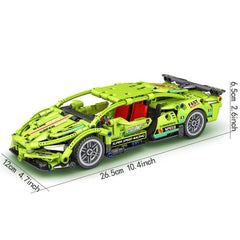 Racing Car Model Building Blocks - Technical Sports Car Toy