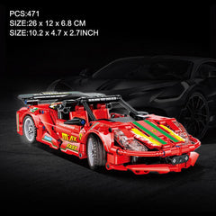 Racing Car Model Building Blocks - Technical Sports Car Toy
