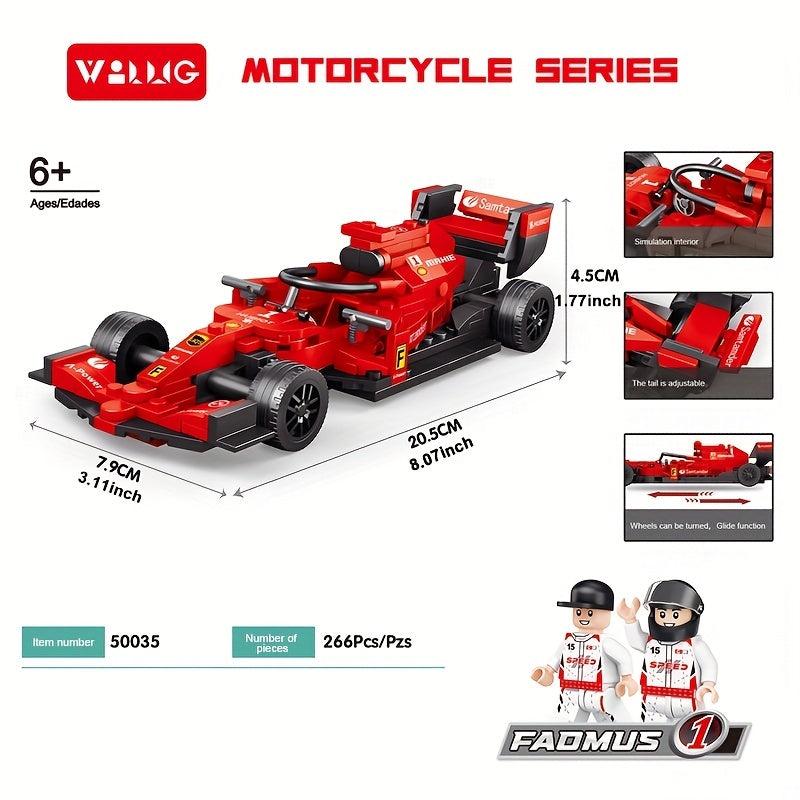 Red Block Sports Cars Kids Collage Experts Car Models Toy