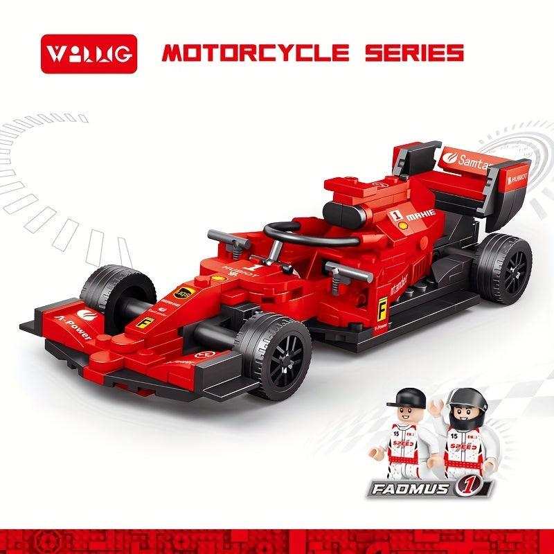 Red Block Sports Cars Kids Collage Experts Car Models Toy