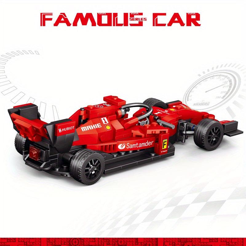 Red Block Sports Cars Kids Collage Experts Car Models Toy