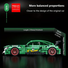 Kids Sports Cars Building Blocks Game Toy Set