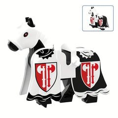 Mini Ancient Building Blocks Horse Series Figures Assembly Toys