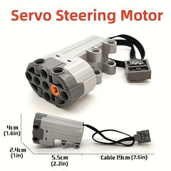Building Block Programming Motor Remote Control Set