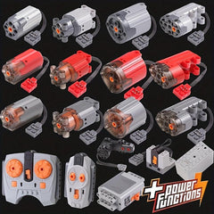 Building Block Programming Motor Remote Control Set
