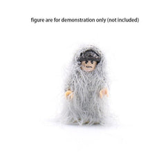 1pc Army Figure Wear Equipment Grass And Snow Wool Geely Camouflage