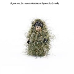 1pc Army Figure Wear Equipment Grass And Snow Wool Geely Camouflage