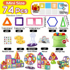 Mini Magnetic Building Blocks Set for Children's Educational Toys