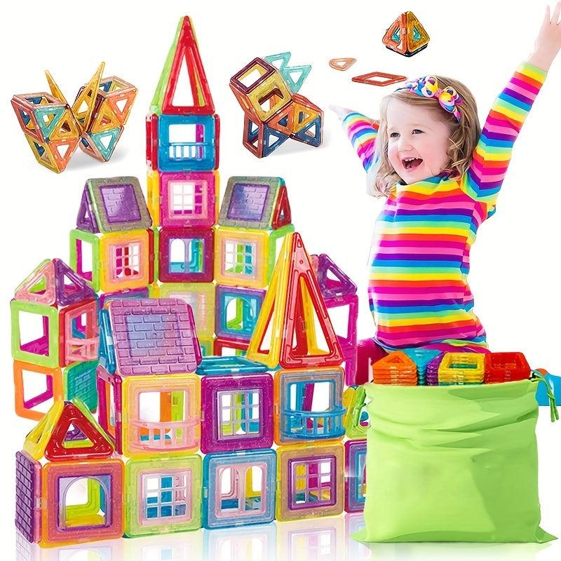 Mini Magnetic Building Blocks Set for Children's Educational Toys