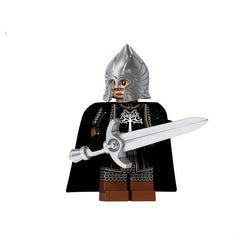 4 Warrior Soldier Hand Mini Minifigures Building Blocks Toys